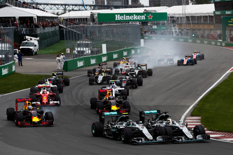 Lewis Hamilton und Nico Rosberg: Gleich scheppert es