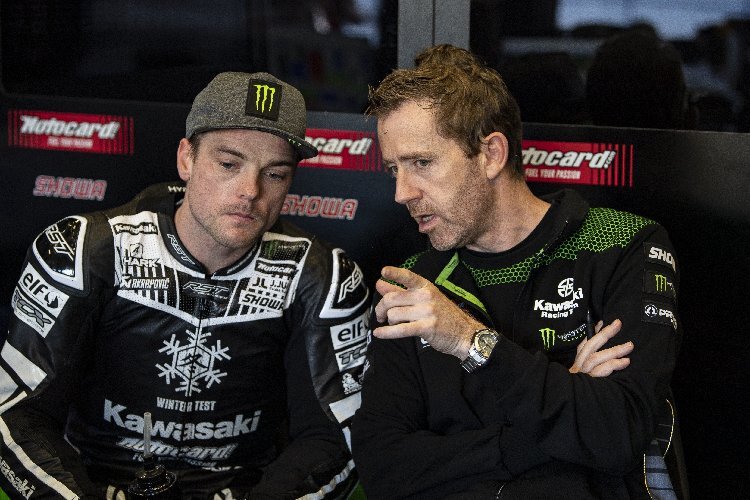 Mit Marcel Duinker (re) hat Alex Lowes einen erfahrenen Crew-Chief