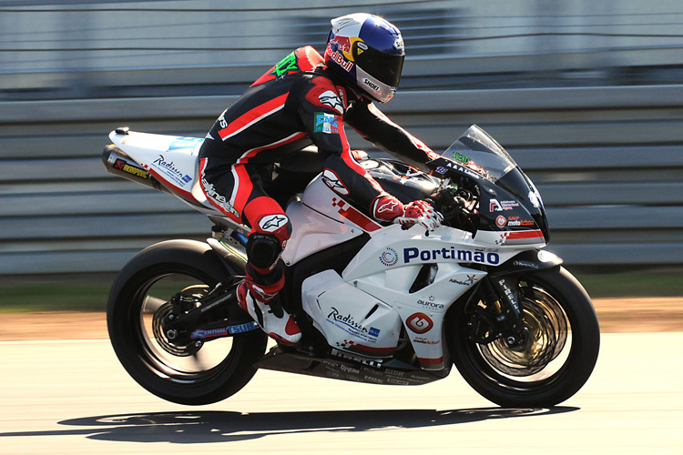An Einsatz mangelt es Eugene Laverty nicht