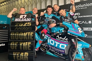 Dani Holgado: Auch der beste Moto2-Rookie steuerte eine Kalex)
