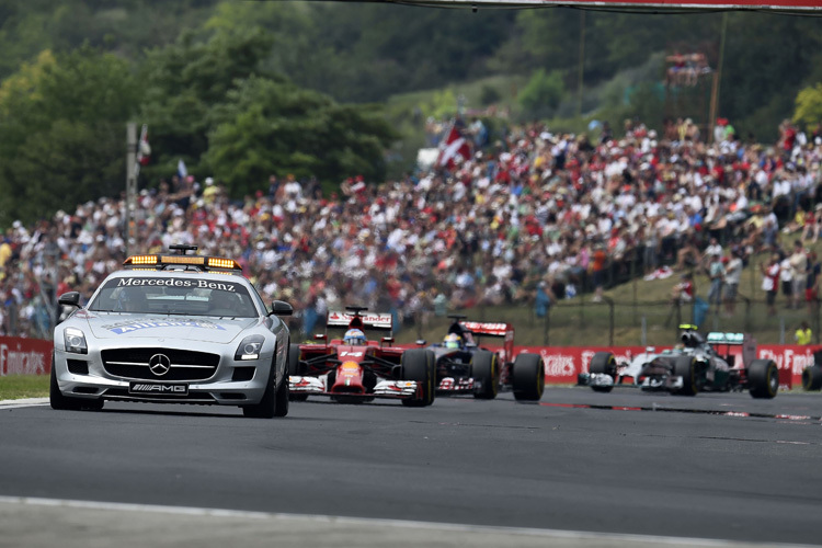 Das Safety-Car im Ungarn-GP