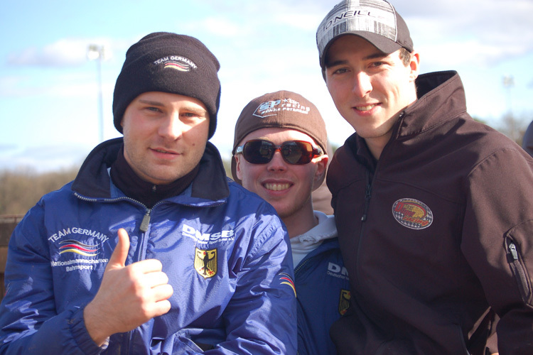 René Schäfer, Sönke Petersen, Max Dilger (v.l.)