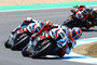 Tom Sykes konnte Michael van der Mark am Nachmittag nicht hinter sich halten