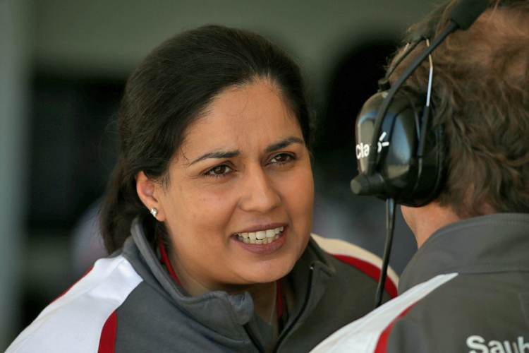 Sauber-Teamchefin Monisha Kaltenborn: «Ich freue mich auf unsere beiden neuen Piloten, die frischen Wind ins Team bringen»