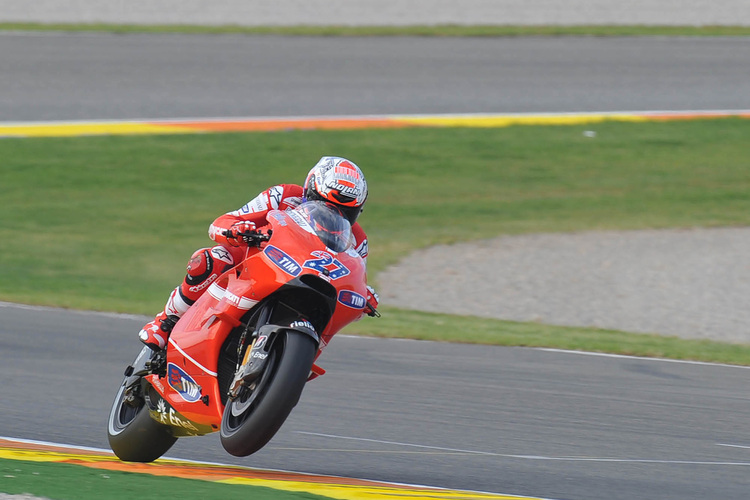 Stoner: 0,558 sec vor Weltmeister Lorenzo