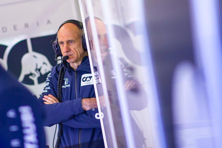 Franz Tost bei den Wintertests 2020, damals noch ohne Maskenpflicht