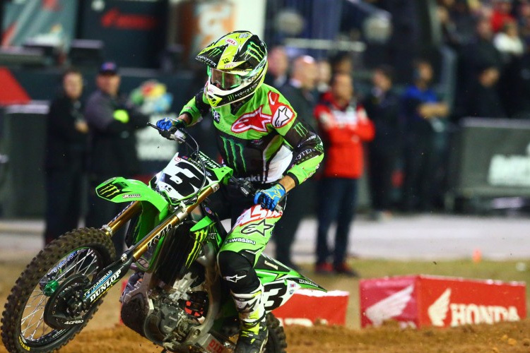 Eli Tomac (Kawasaki) gewinnt in Daytona