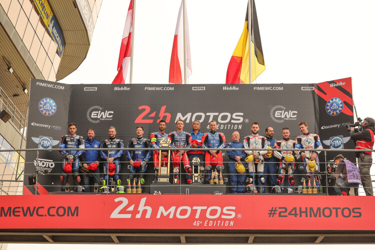 Die Top-3 aus Le Mans: Steht eine dieser Mannschaften auch in Belgien auf Platz 1?
