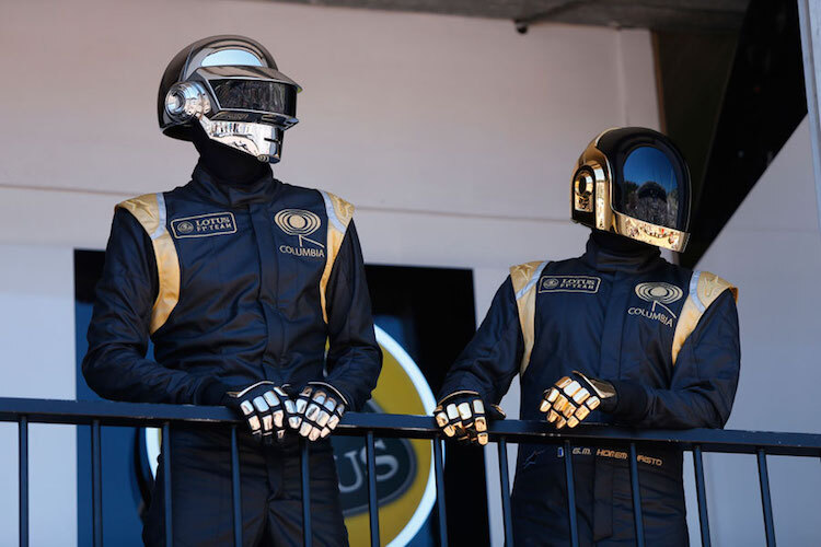 Die Musiker von Daft Punk 2013 in Monaco