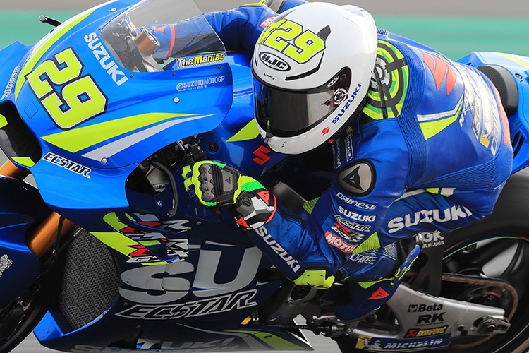 Andrea Iannone auf der Suzuki GSX-RR