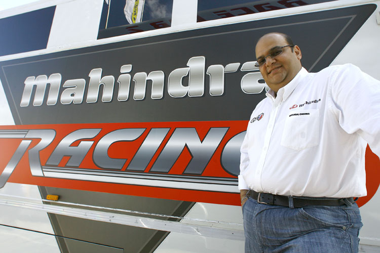 Mahindra-Rennchef Mufaddal Choonia