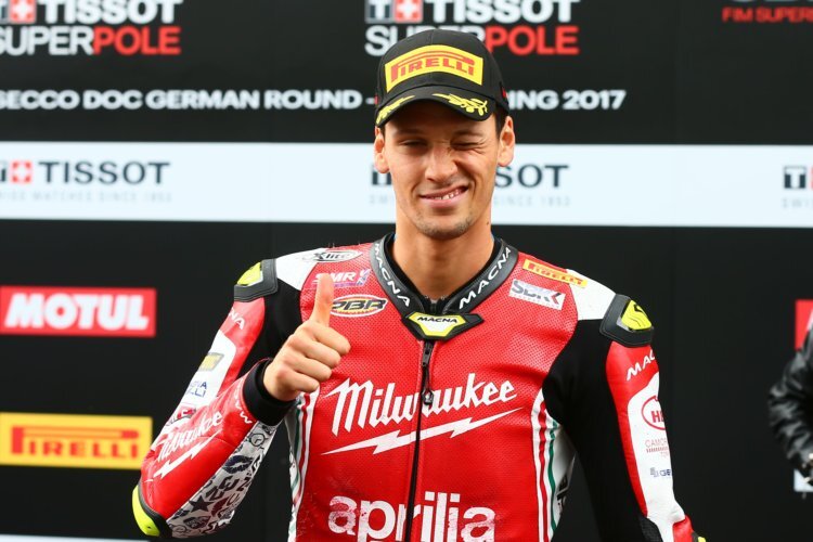 Lorenzo Savadori wird die RS-GP testen