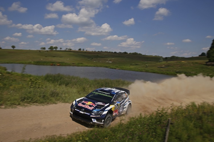 Der VW Polo R WRC in Action
