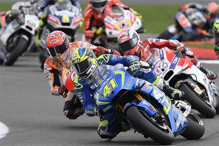 Die MotoGP-Action aus Silverstone wird auf DMAX übertragen