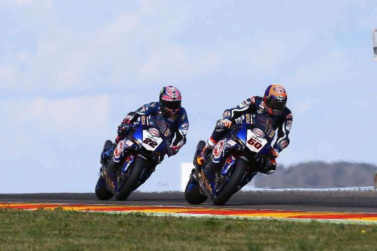 Auch Alex Lowes (22) musste sich bereits mehrfach Michael van der Mark (60) beugen