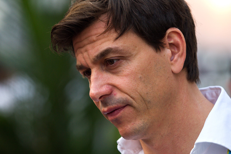 Mercedes-Motorsportdirektor Toto Wolff: «Die Formel 1 braucht den Wettbewerb, aber wir wollen keine Materialschlacht auslösen»