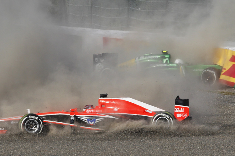 Marussia und Caterham: Kommen sie aus dem Kiesbett wieder heraus?