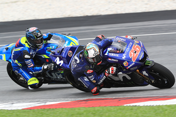 Maverick Viñales auf der Yamaha M1