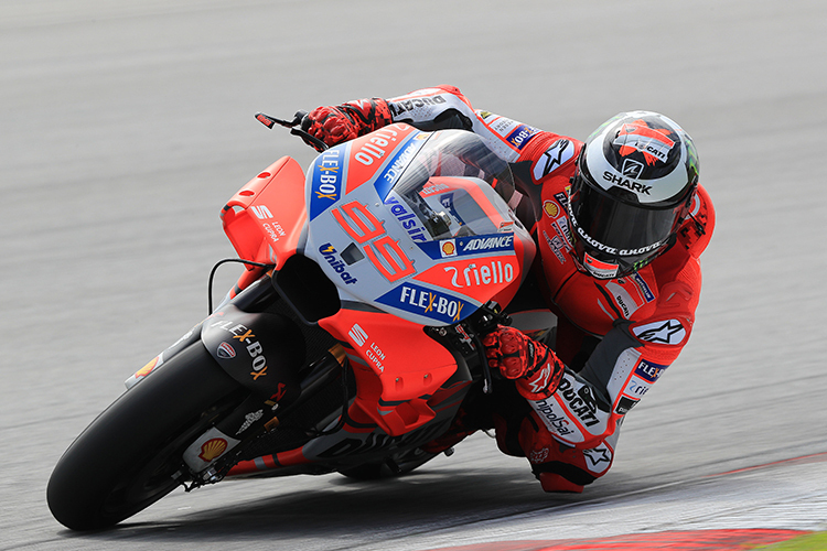 Jorge Lorenzo setzte den «pressure transducer» in Malaysia ein