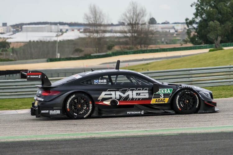 Die DTM testete Ende Februar in Monteblanco