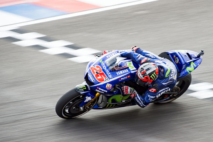 Maverick Viñales in Rio Hondo: Die Bestzeit vom Freitag überlegte das FP3