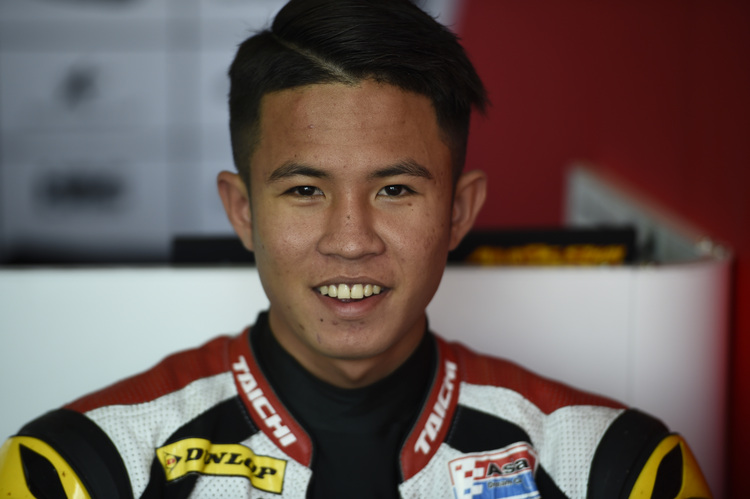 Er sorgte für eine Sensation: Khairul Idham Pawi aus dem Honda Team Asia