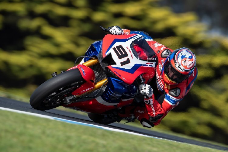 Leon Haslam ist mit Abstand bester Honda-Pilot