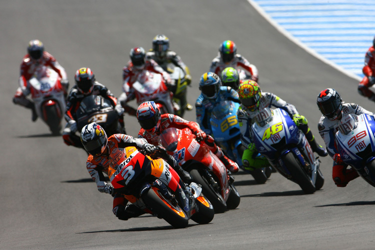 MotoGP-Start: Live – wenn der Zeitplan passt...