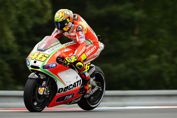 Valentino Rossi auf Ducati