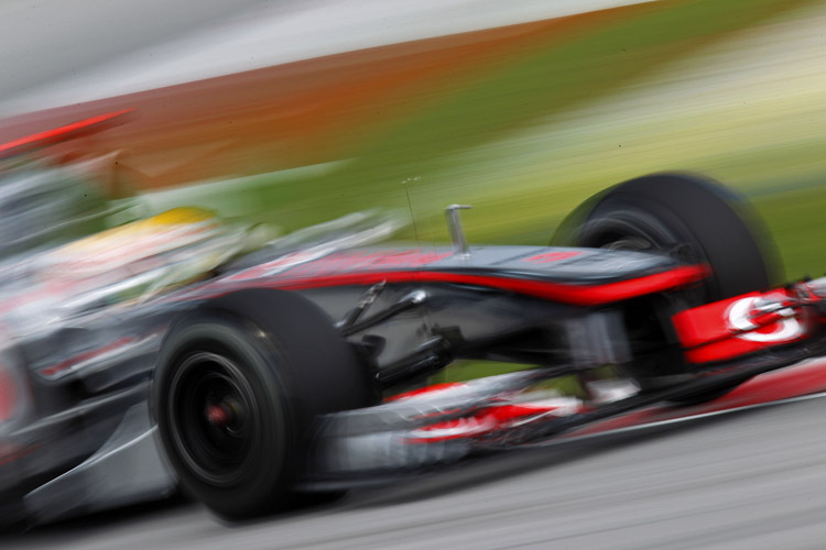 Lewis Hamilton (McLaren-Mercedes) in Sepang