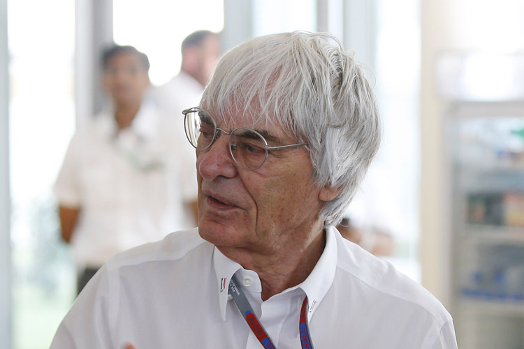 Gerissener Verhandlungskünstler: Bernie Ecclestone