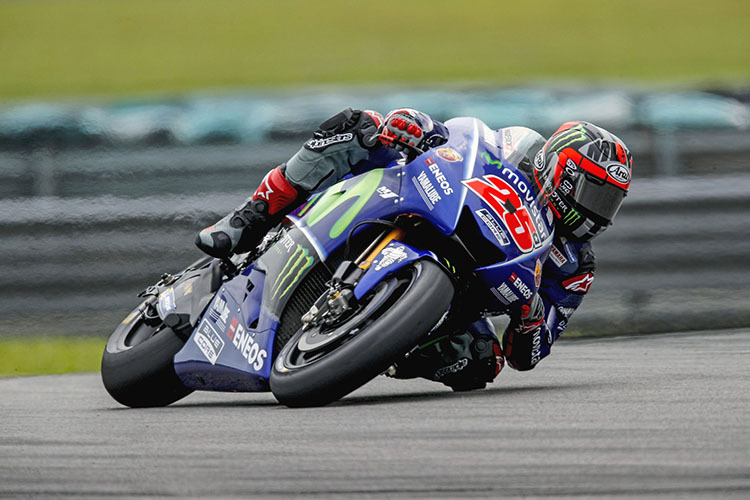 Maverick Viñales auf der Yamaha M1