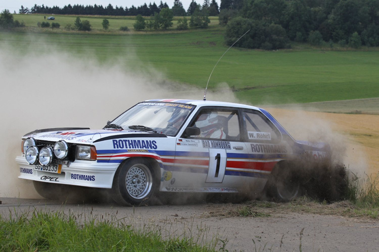 Walter Röhrl im Opel Ascona 400