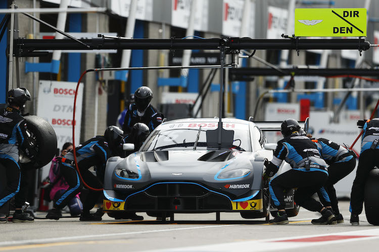 Aston Martin stieg vor der Saison neu ein