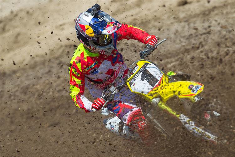 Ken Roczen haderte mit dem Fahrwerk seiner Suzuki