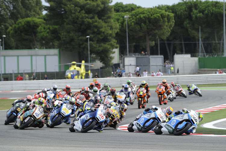 Misano: Das Moto2-Startfeld wird auch 2014 prall gefüllt sein