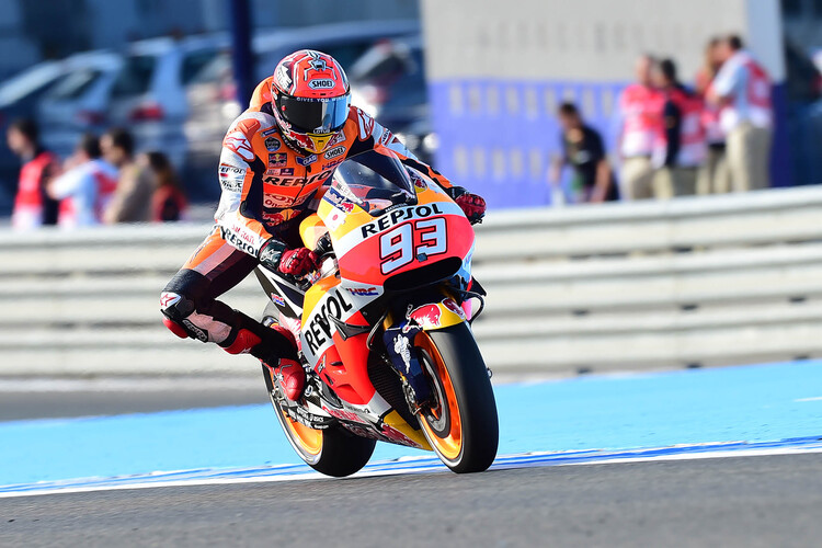 Marc Márquez auf der Honda RC213V