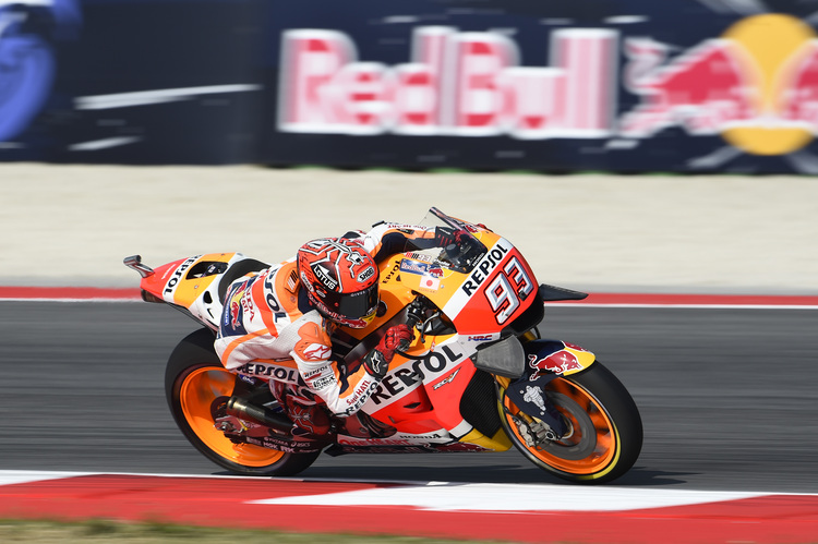 Marc Márquez auf dem «Misano World Circuit Marco Simoncelli»