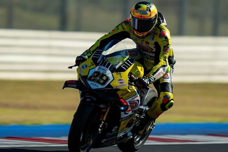 Andrea Iannone im Race of Champion 2024