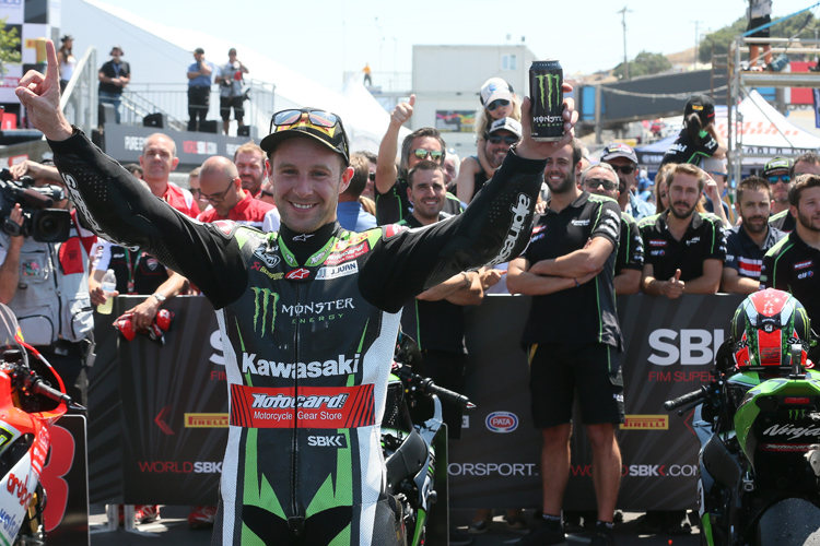 Jonathan Rea gewann die Hälfte der bisherigen Rennen 2017