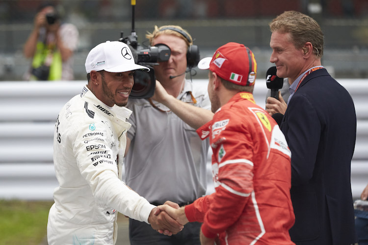 Lewis Hamilton und Sebastian Vettel