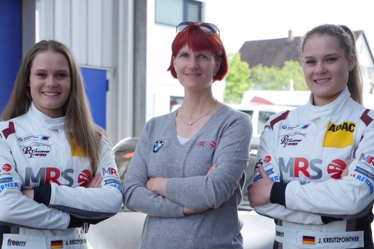 Alesia Kreutzpointner, Iris Dorr und Jacqueline Kreutzpointner