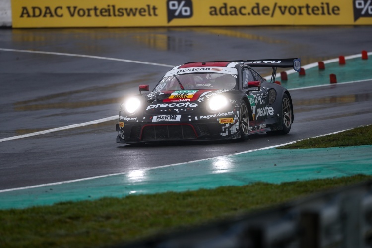 Der Porsche 911 GT3 R von Herberth Motorsport aus dem ADAC GT Masters