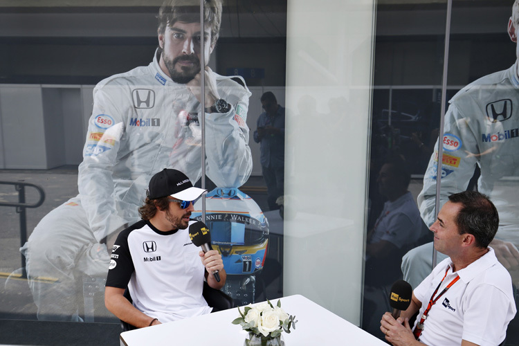 Fernando Alonso in Interlagos