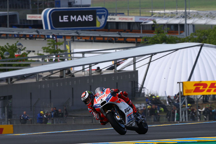 Jorge Lorenzo in Le Mans