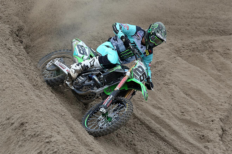 Kawasaki-Werksfahrer Clement Desalle