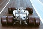 Mercedes zeigte schön, um wie viel die Pirelli-Walzen breiter werden