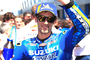 Alex Rins schaut sich in Zolder