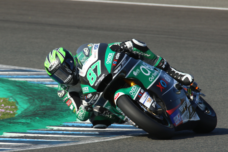 Remy Gardner beim Jerez-Test 