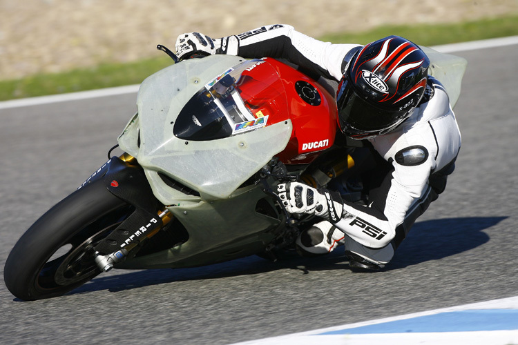 Max Neukirchner auf der MR Ducati